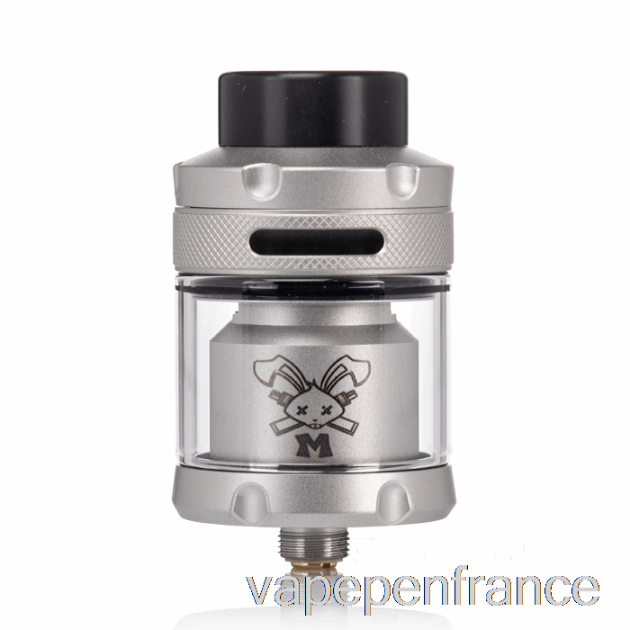 Hellvape Lapin Mort M 26mm Rta Stylo Vape Argent Mat